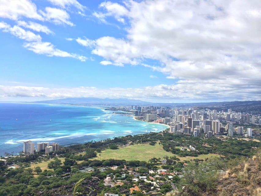 （2nd)Diamond Head Hike w/ Malasada Starts at 7:00 a.m. - First stop: 7:00 a.m. pickup and a quick shuttle to Diamond Head